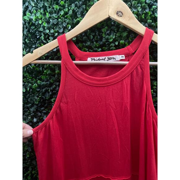Michael Stars Red Sleeveless Blouse Women’s Size 0S - Picture 2 of 5